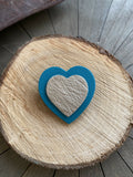 Broche cuir L