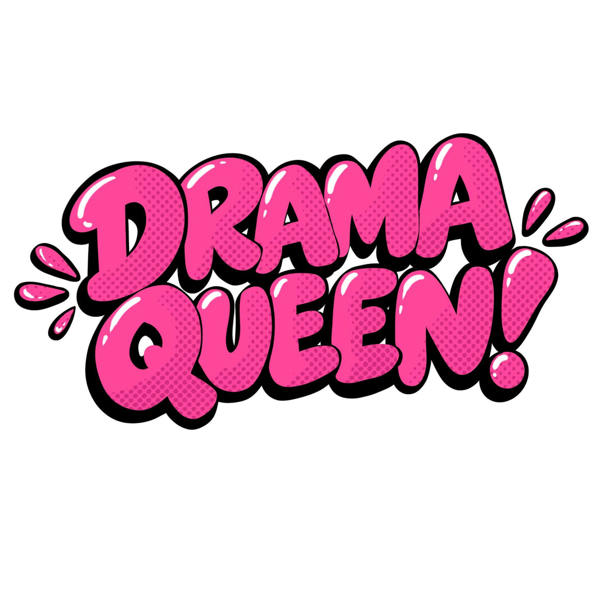 Sticker Drama Queen