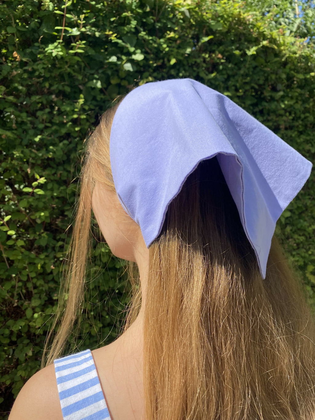 Jean - Jocelyn - Upcycled hair scarf