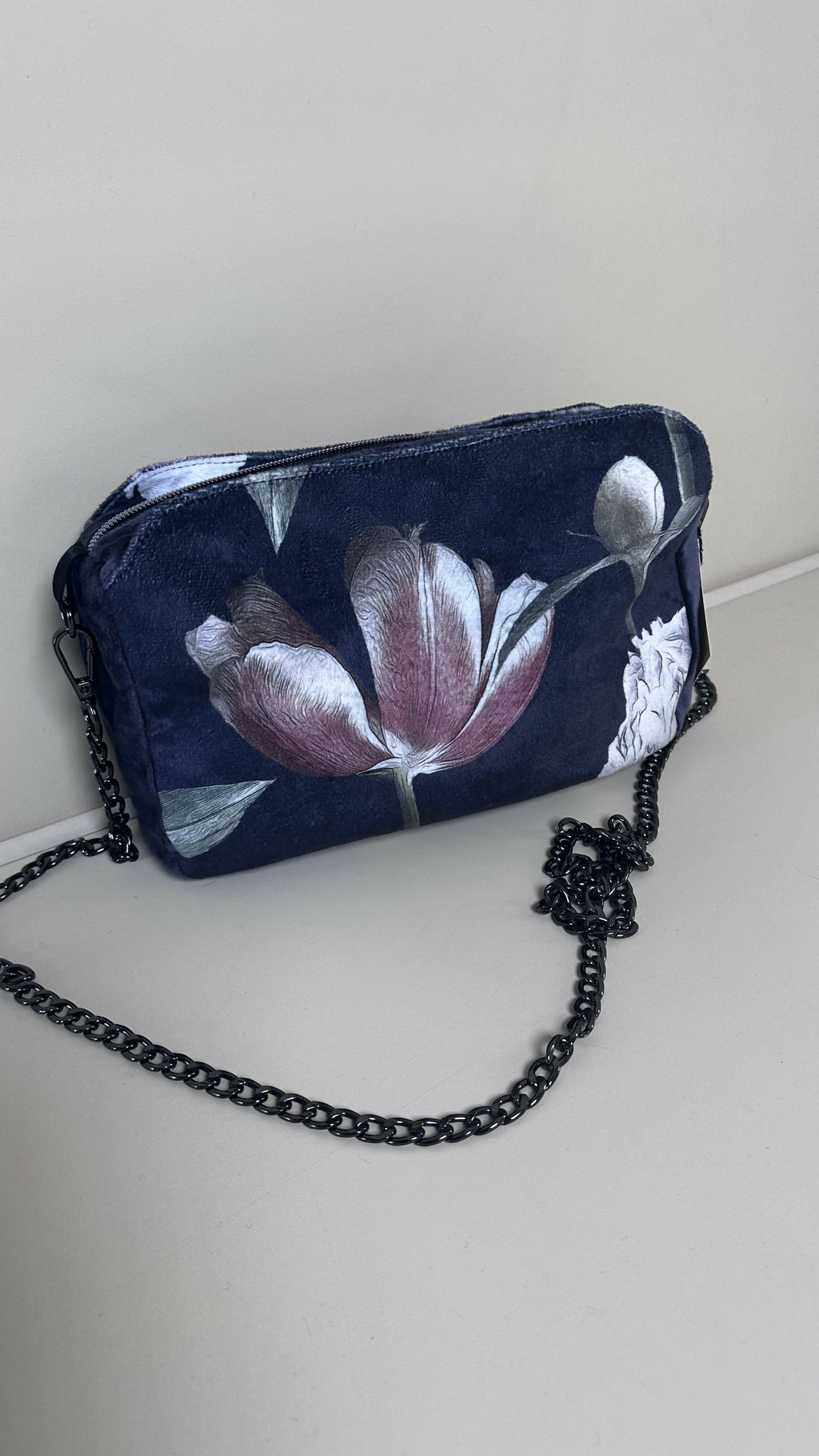 sac smart noir pivoine