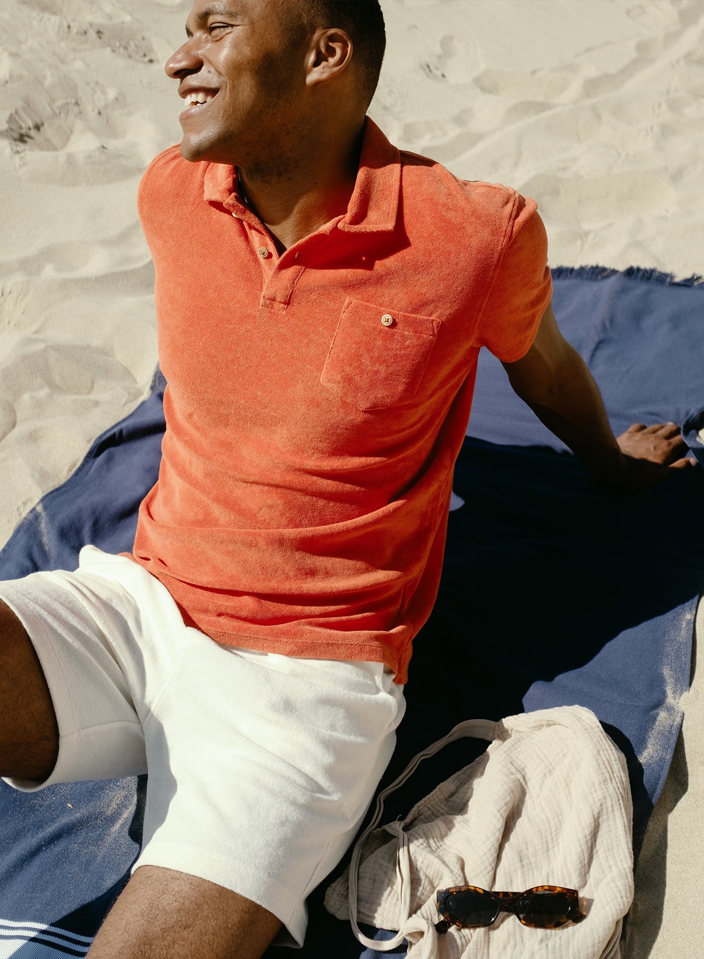 Polo terry Calvi