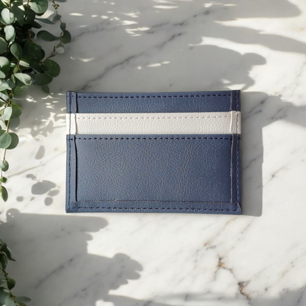 Vegan apple leather card holder