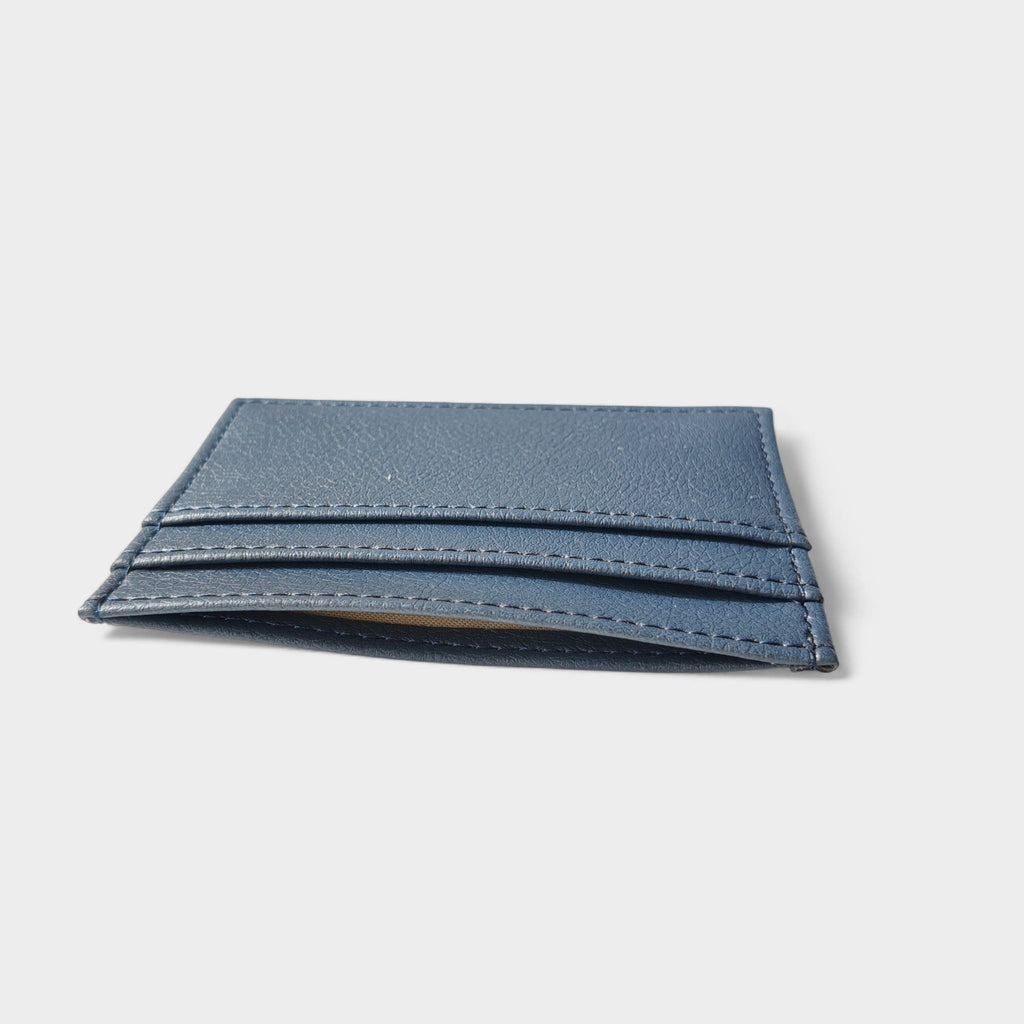 Vegan apple leather card holder