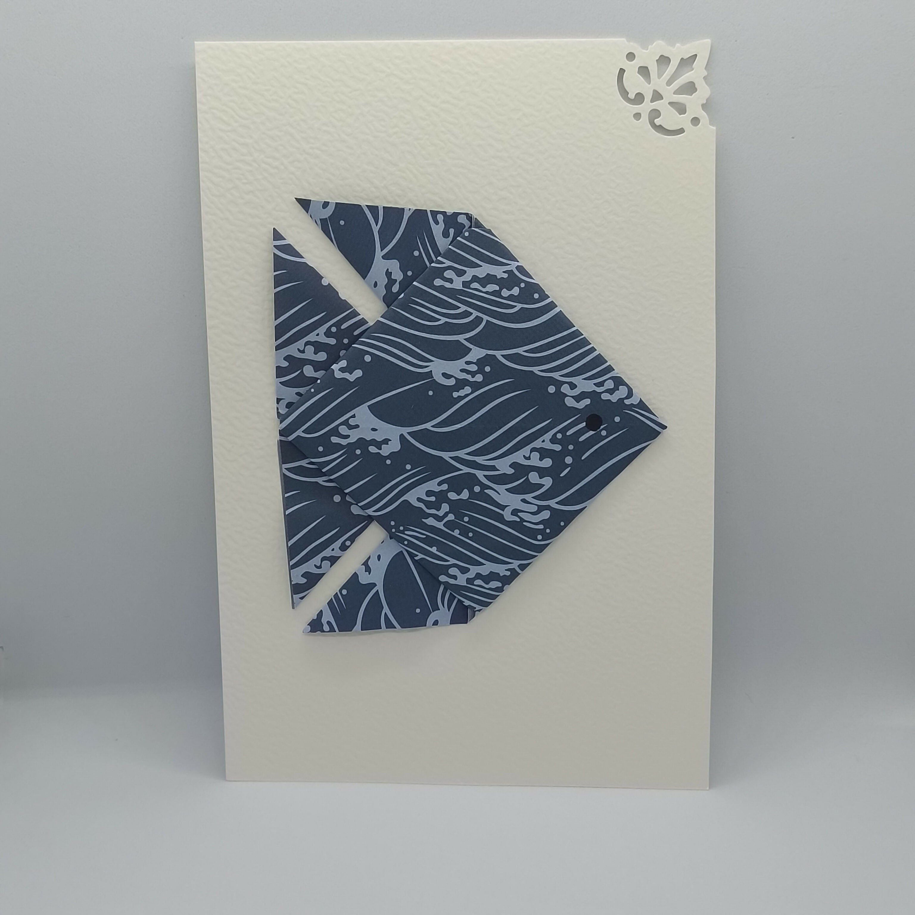 ORI002 Carte de voeux origami