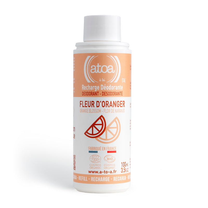 ATOA - RECHARGE Orange Blossom Roll-On Deodorant - COSMOS ORGANIC
