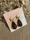 BO small flowers & brown drop